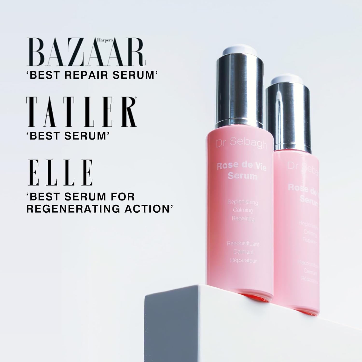 Dr Sebagh Rose De Vie Serum – 30ml | Nourishing, Soothing & Regenerating Facial Oil-Serum for Sensitive Skin