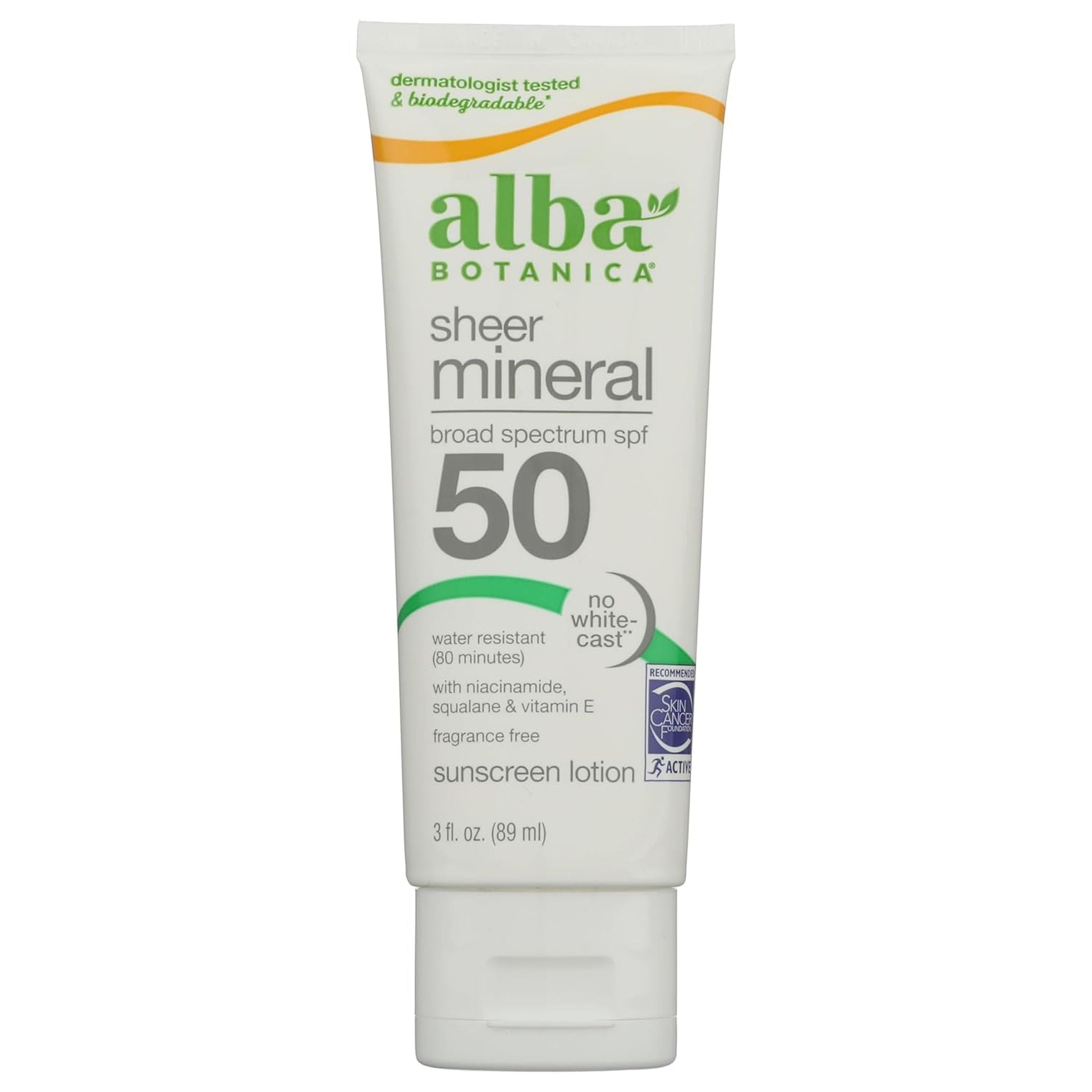 Mineral Sunscreen Lotion SPF 50, Broad Spectrum, Fragrance Free, 3 Fl Oz (Packaging May Vary)