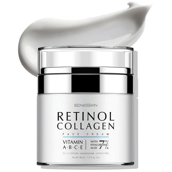 EnaSkin Retinol Collagen Face Cream – 50ml | Anti-Aging, Wrinkle Repair & Deep Hydration