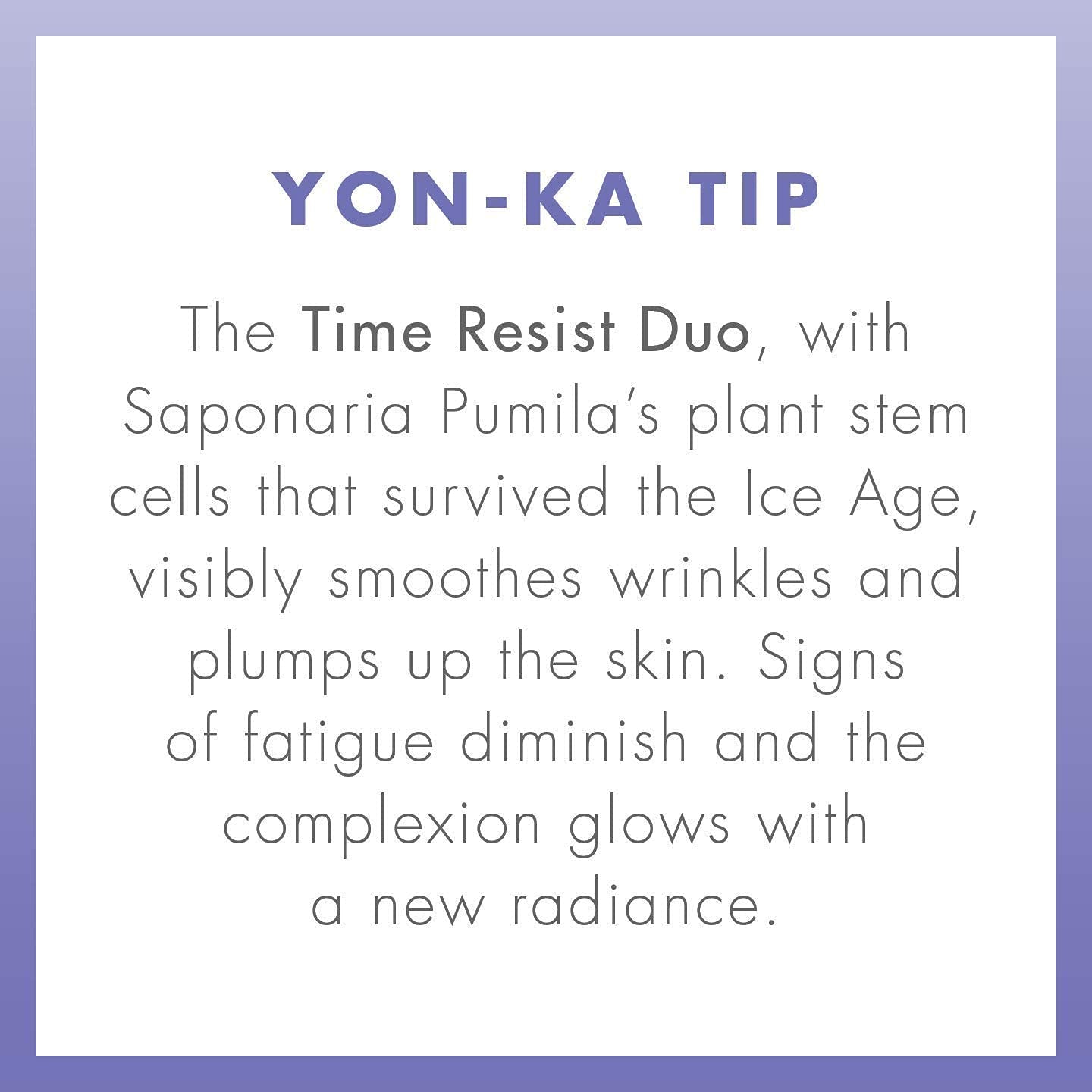 Yonka Time Resist Youth Activator – 50ml | Anti-Aging Day Cream with Plant Stem Cells & Hyaluronic Acid