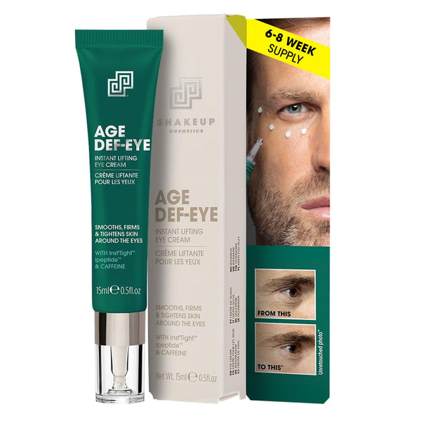 Shakeup Cosmetics Age Def-Eye Instant Lifting Eye Cream – 15ml | Instant Firming & Long-Term Anti-Aging for Men