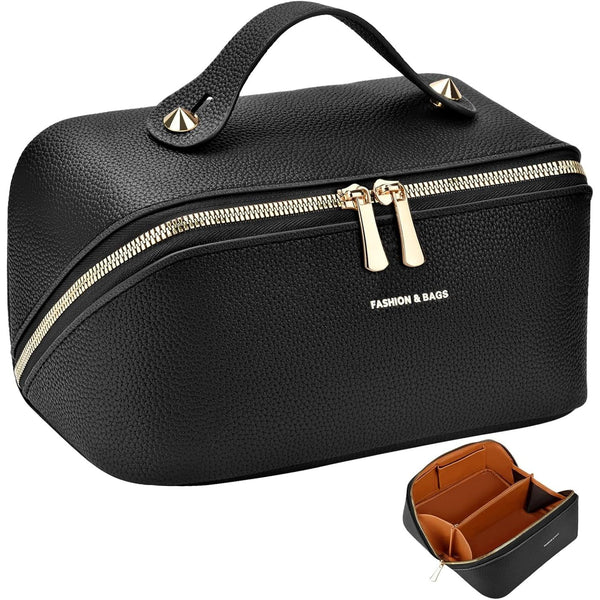 LUROON Cosmetic Bag - Black