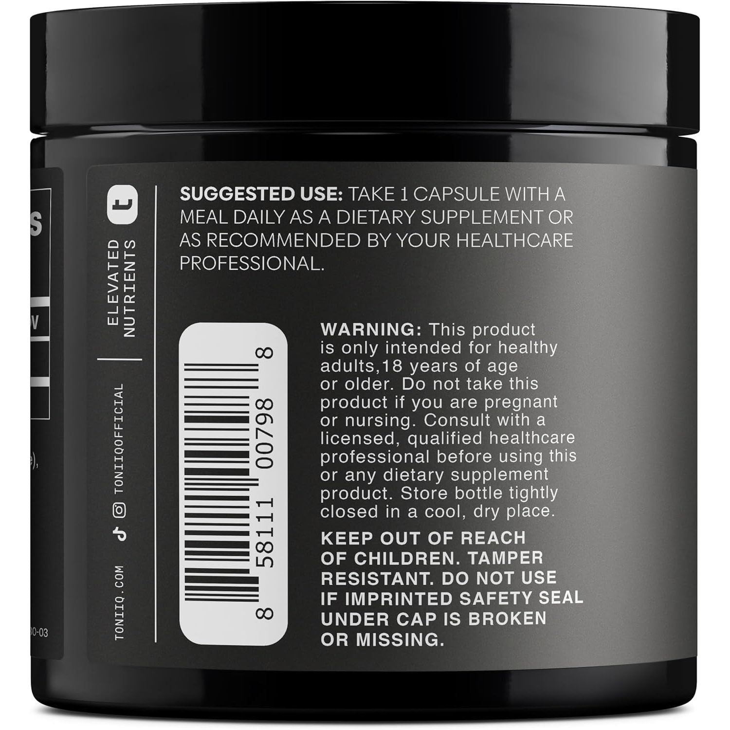 Toniiq Apigenin 100 - 180 Capsules