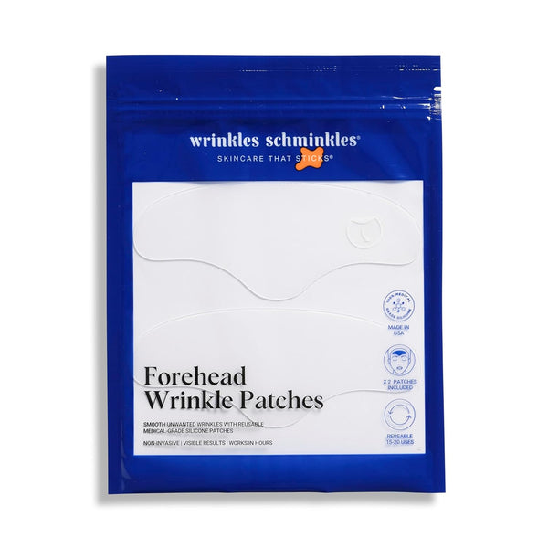 Wrinkles Schminkles Forehead Wrinkle Patches – 1 Pad (2 Packs) | Non-Invasive Line-Smoothing Treatment for Forehead & Frown Lines