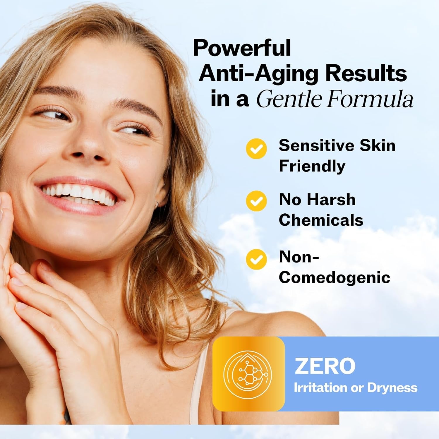 LilyAna Naturals Anti-Aging Retinol Day and Night Cream – 48ml | Smooths Wrinkles, Evens Tone & Firms Skin