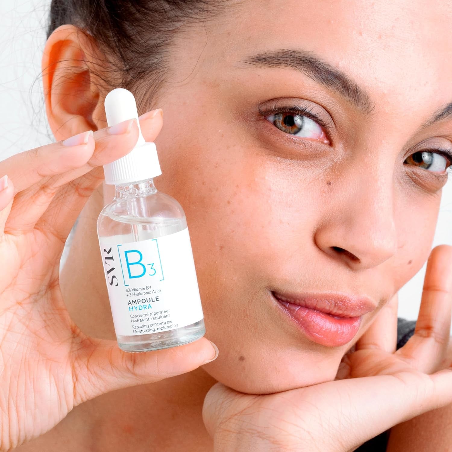 SVR [B3] Ampoule Hydra – 30ml | 5% Niacinamide + 3 Hyaluronic Acids for Intense Hydration & Skin Barrier Repair
