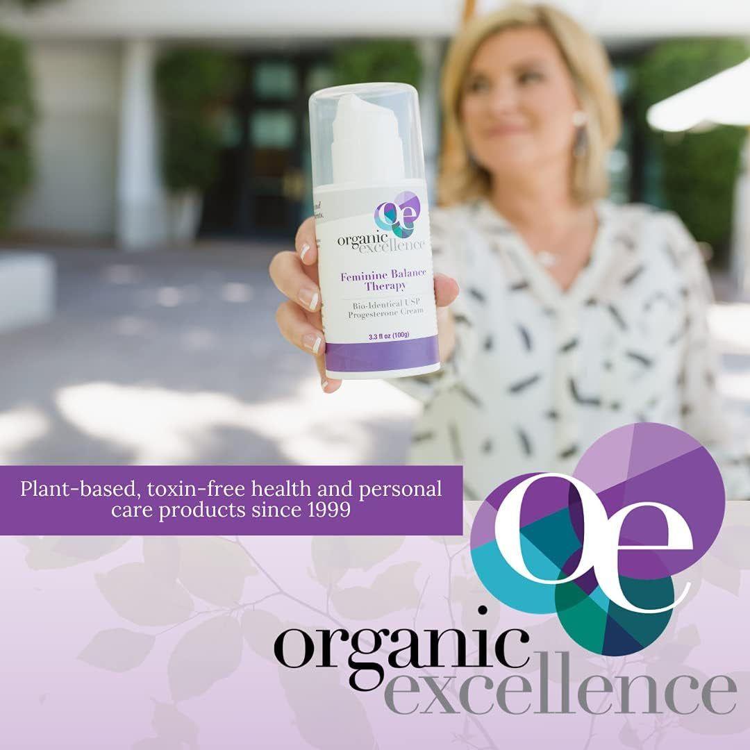Organic Wild Yam Cream for Hormone Balance, Wild Yam Natural Bio-Identical Progesterone Cream for Women, for PMS, Perimenopause, Menopause, 3.3 Fl Oz / 100G