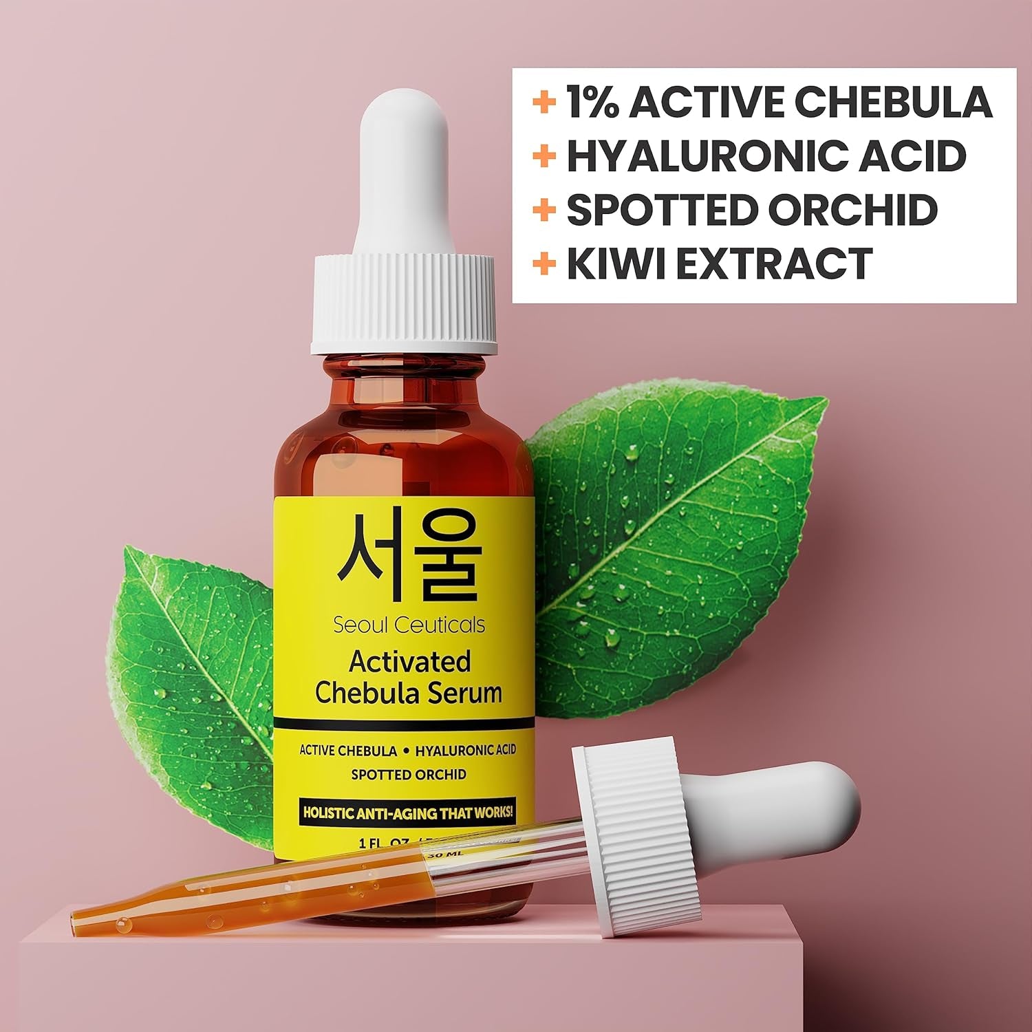 SeoulCeuticals Activated Chebula Serum – 30ml | Anti-Aging & Wrinkle Reduction