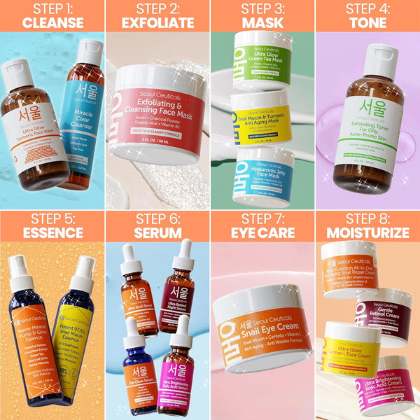 SeoulCeuticals Day Glow Serum – 60ml | Korean Vitamin C + Ferulic Acid Brightening & Anti-Aging Treatment