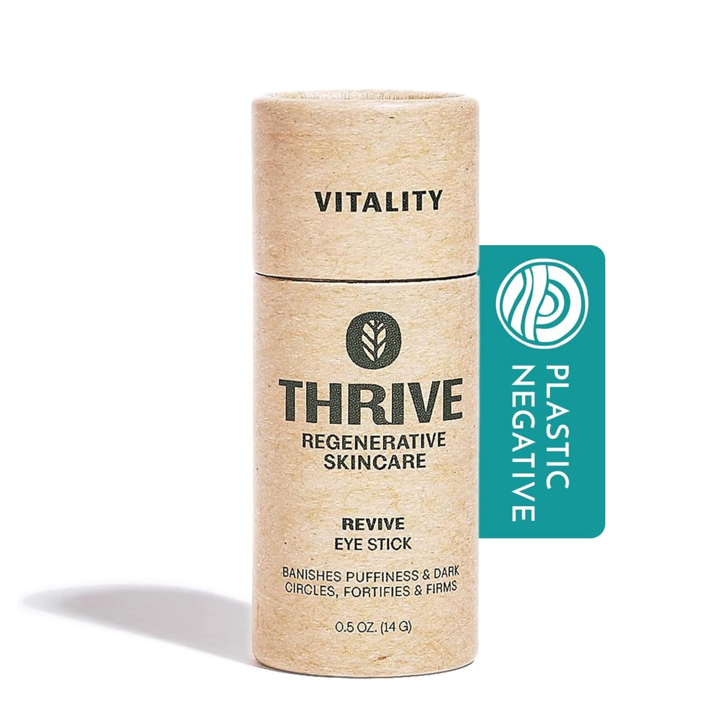 Thrive Regenerative Skincare Revive Eye Stick – 14g | Instant Cooling Eye De-Puffer & Brightener