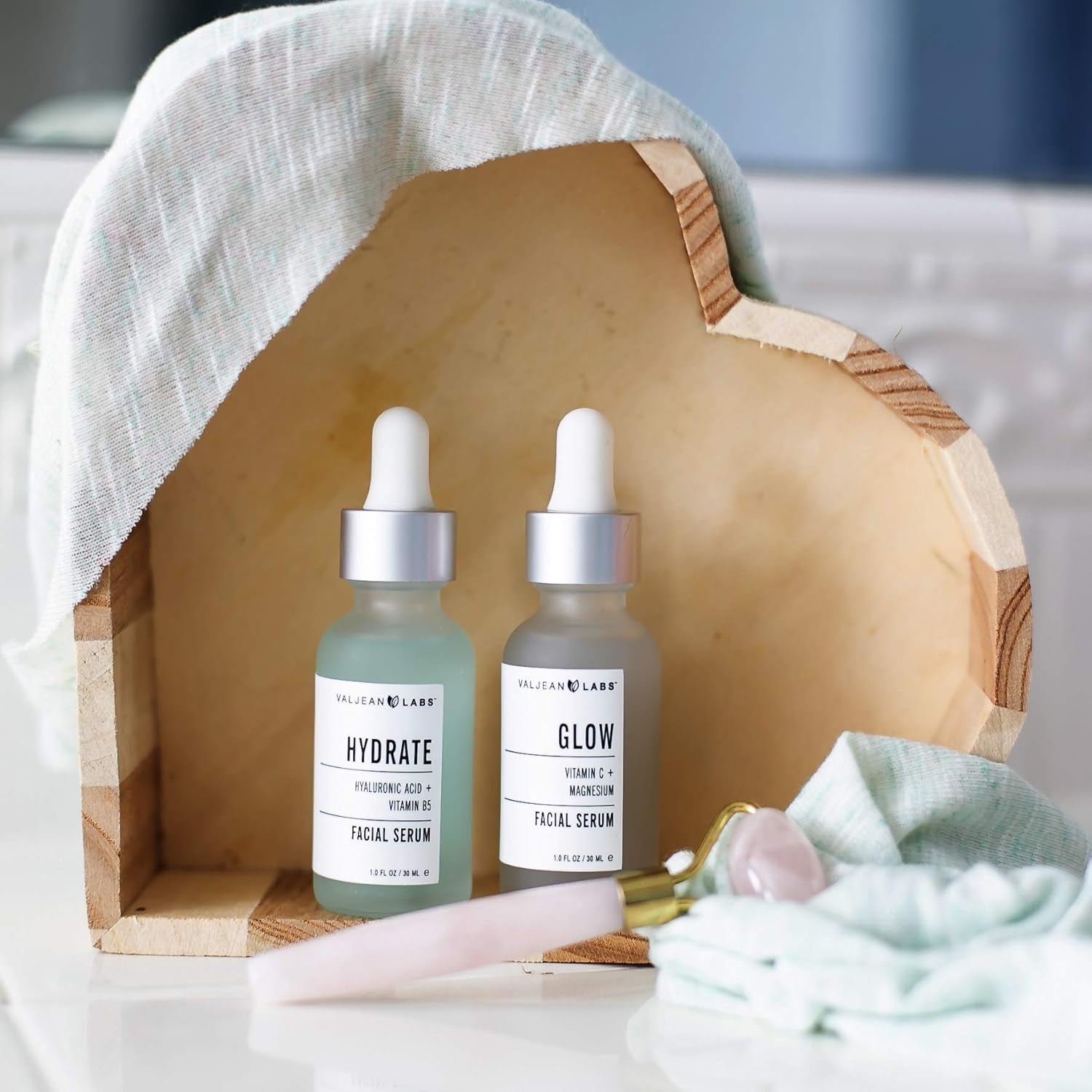 Valjean Labs Facial Serum Combo Pack – 3 x 30ml | Hydrate, Glow & Firm for Targeted Skin Renewal