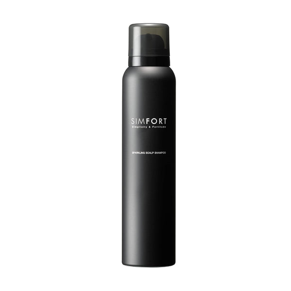 SIMFORT Sparkling Scalp Shampoo – 150ml | Deep-Cleansing Carbonic Acid Foam for Hair Thinning & Scalp Health