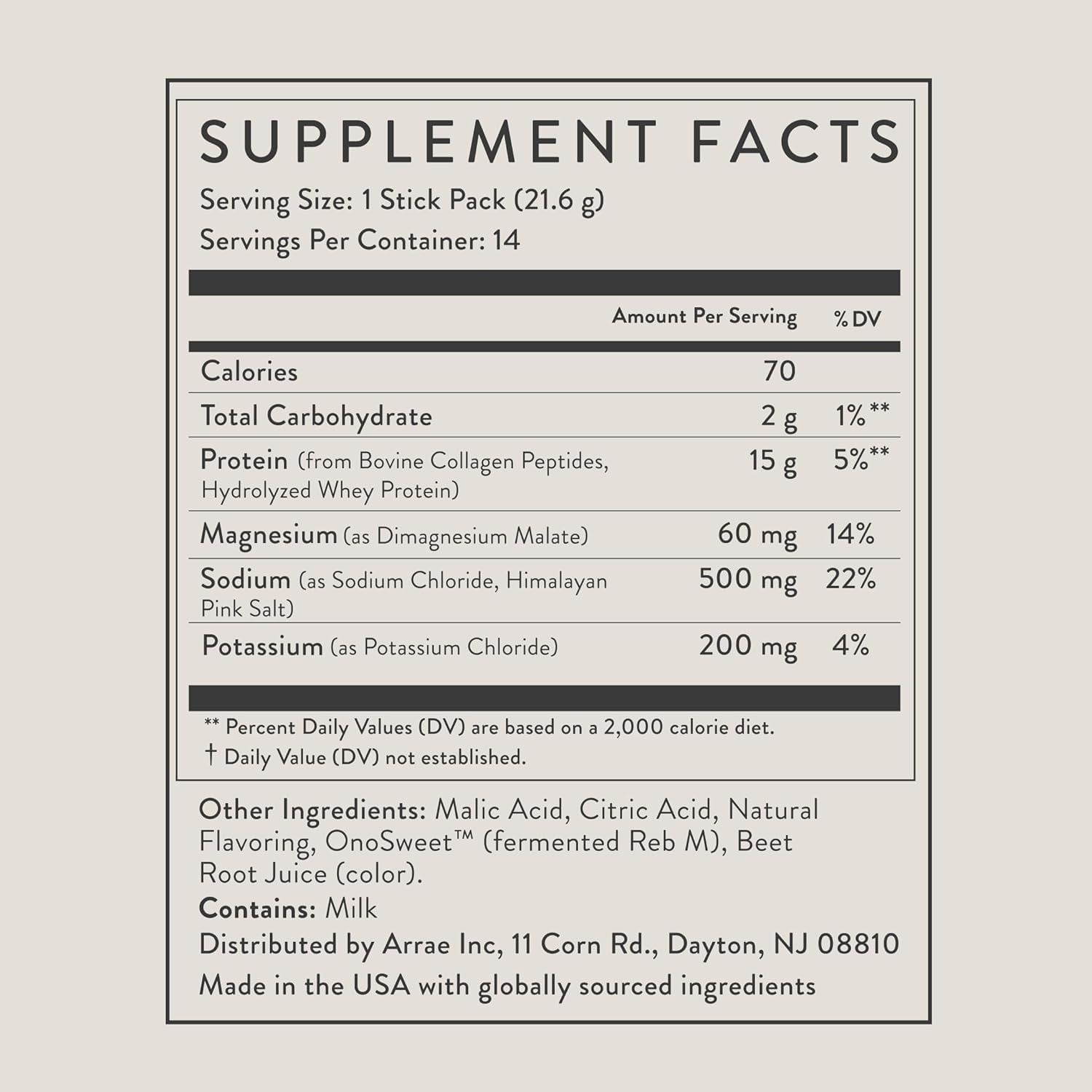 Clear Protein – Natural Protein Supplement, Smooth Texture, Easy to Mix, 14 Servings, Clean Formula with Electrolytes