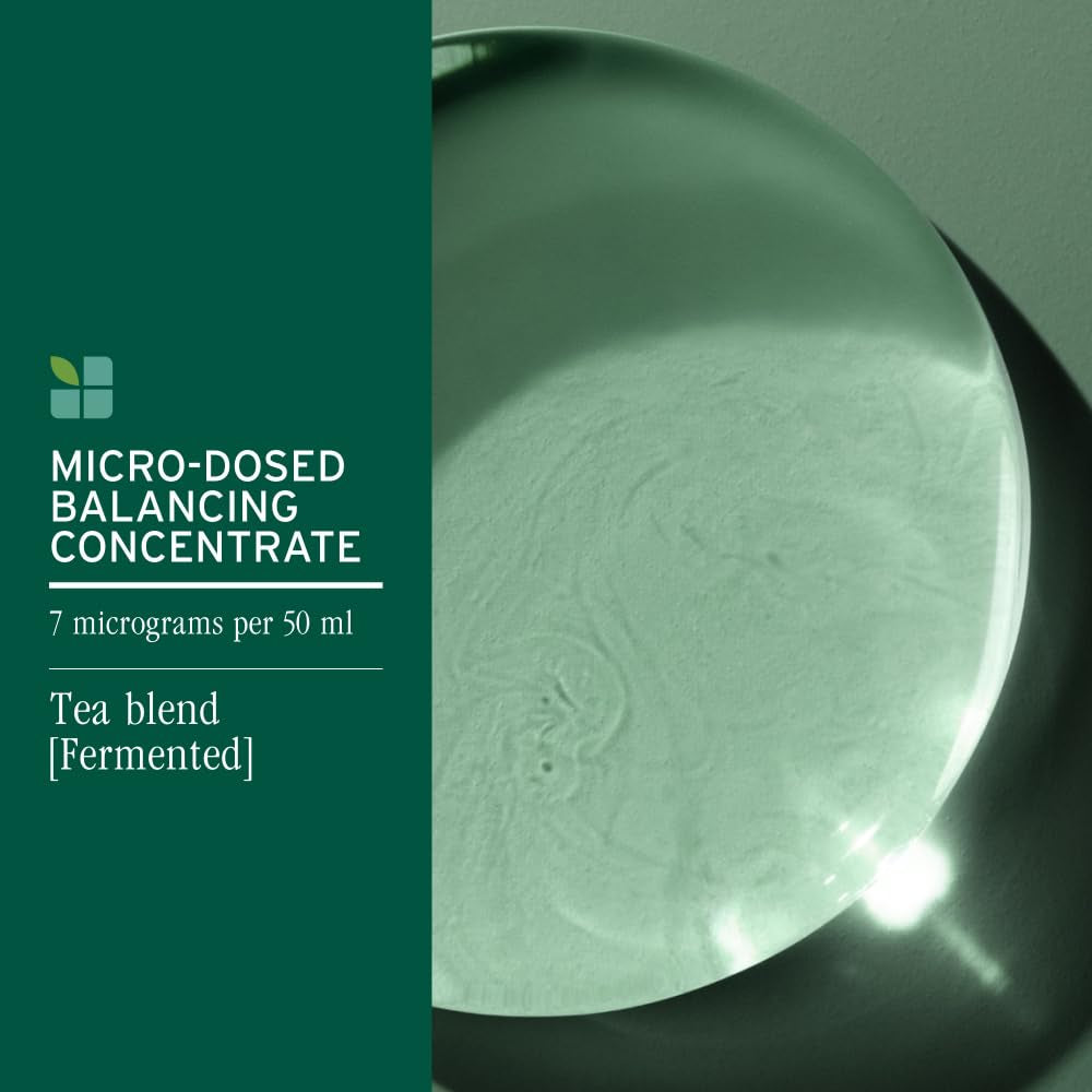 Scalp Sync Oil Balancing Serum - Absorbs Excess Oil, Leave-In Scalp Treatment, Fermented Tea Blend, Vegan & Paraben-Free, 1.6 Fl Oz