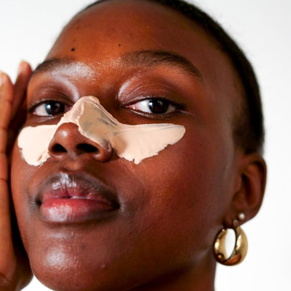 BYROE Teatime Peach Kombucha Tea Purifying Clay Mask – 80g | Detoxifying, Hydrating Triple-Clay Treatment