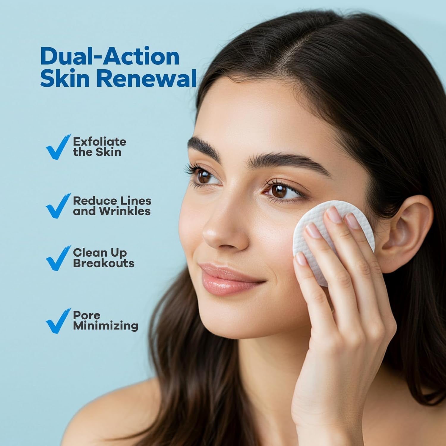 SilkyShark Glycolic Acid 20% Pads - 60 Pads