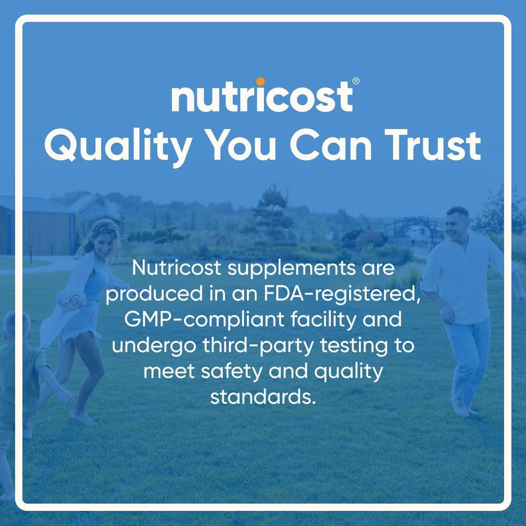 Nutricost NAD+ Nicotinamide Adenine Dinucleotide – 120 Capsules | 1,000mg Cellular Energy & Anti-Aging Support