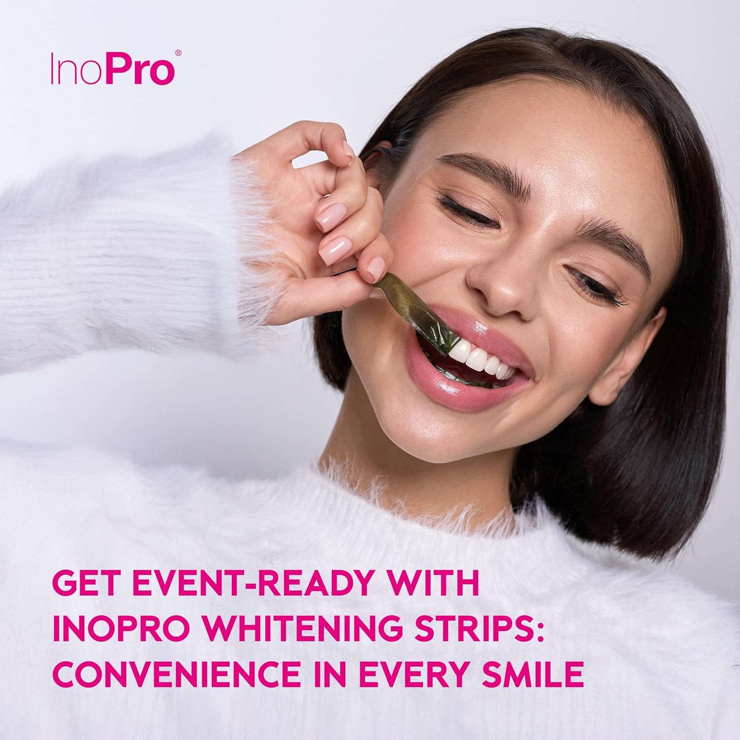 InoPro Innovative Whitening Strips – 21 Treatments (42 Strips) | Advanced Whitening, Stain Removal & Enamel Protection