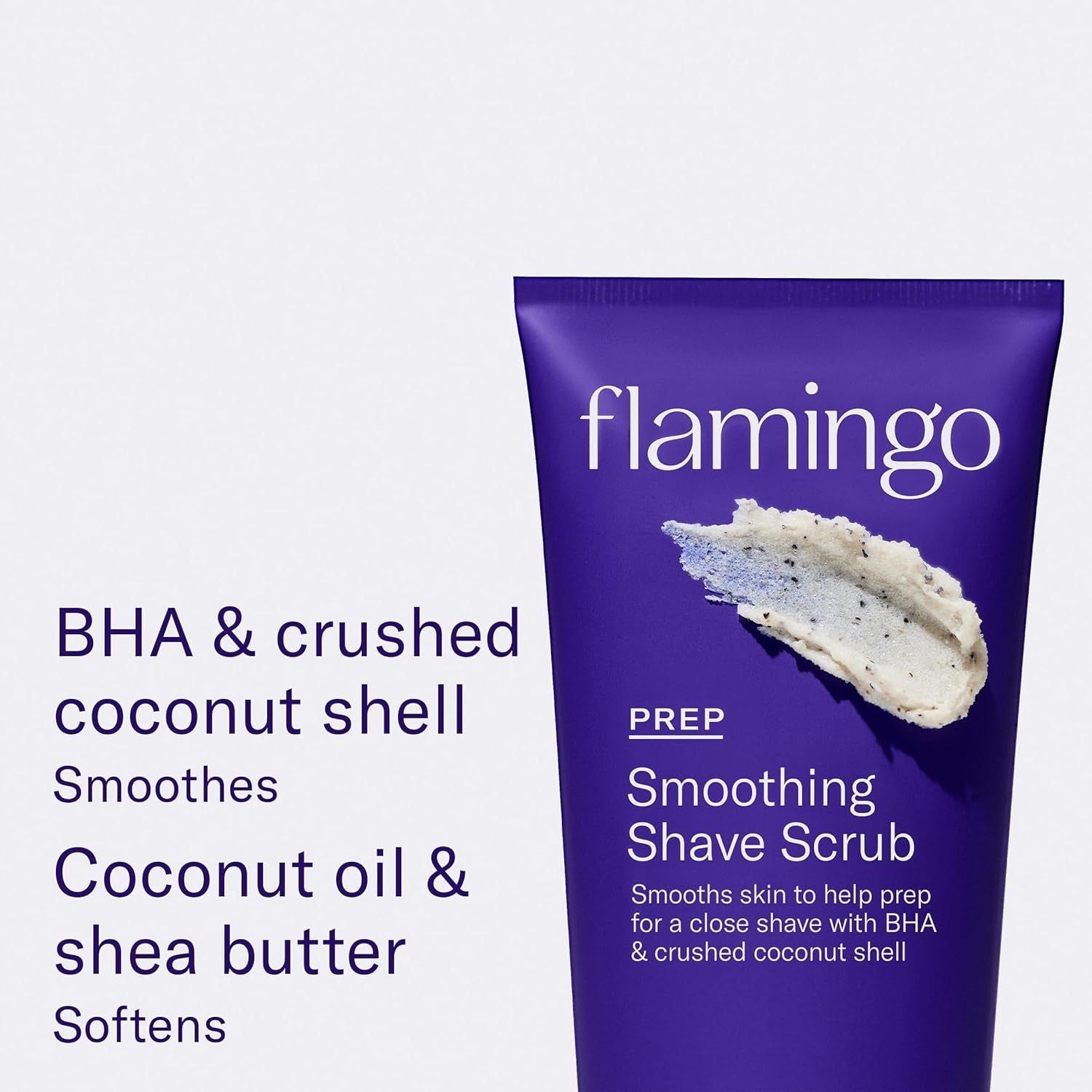 Flamingo 3-Step Shave Set | Exfoliate, Nourish & Soothe for Silky-Smooth Skin
