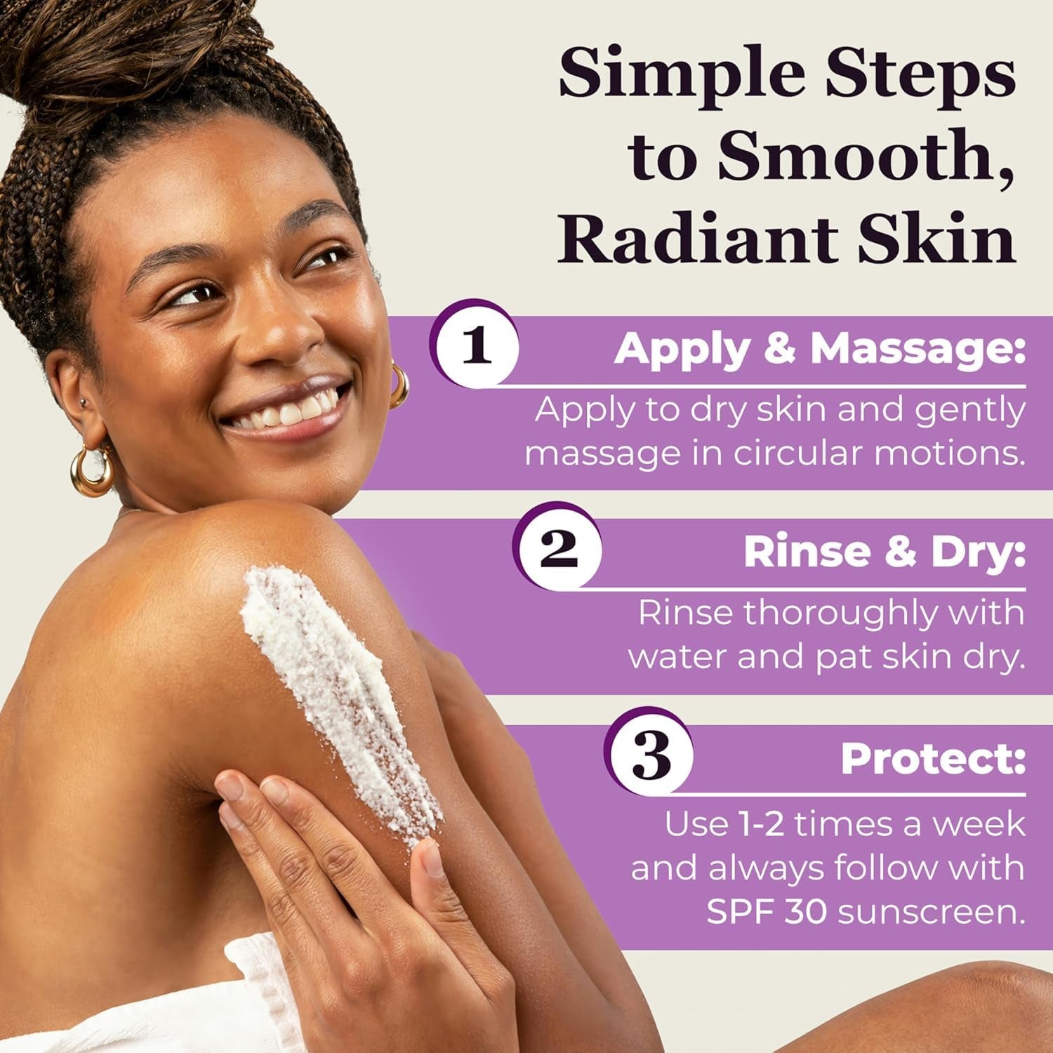 DERMAdoctor KP Duty Body Scrub 10% AHAs + PHAs - 237ml