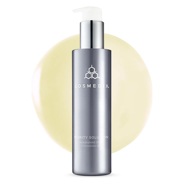 COSMEDIX Purity Solution Nourishing Deep Cleansing Oil – 120ml | Gentle, Effective Makeup Remover & Skin Cleanser