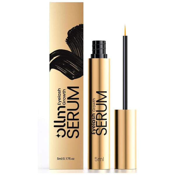 Eyelash Growth Serum: Advanced Lash Serum for Longer, Fuller, Thicker Lashes, Eyelash Serums with Natural Formula (5Ml)