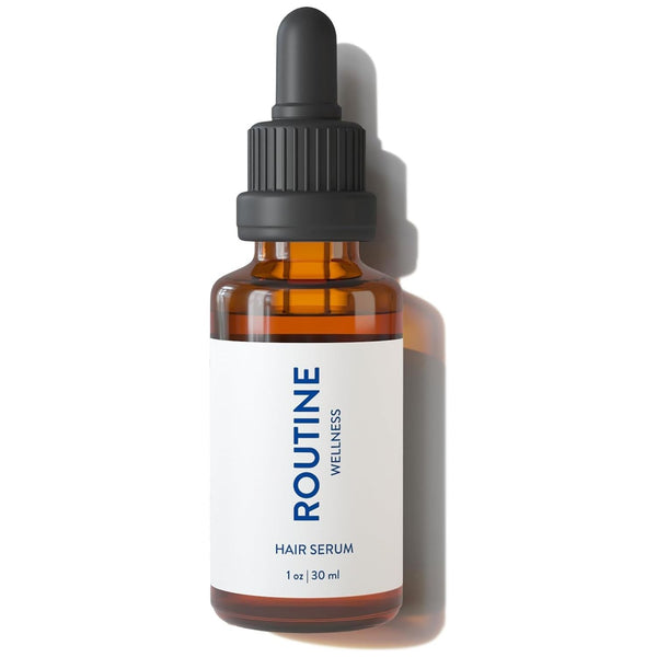 Routine Wellness Hair Serum – 30ml | Strengthens Thinning Hair & Nourishes Scalp | Rosemary, Argan & Tea Tree Oil