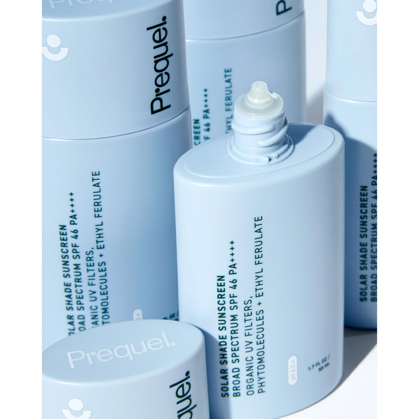 Skin Solar Shade - Moisturizing Face Sunscreen SPF 46 PA++++ Broad Spectrum UV Protection. Hydrating Sunblock for Dry Skin. Lightweight Travel Size Sun Protection, 1.7Oz
