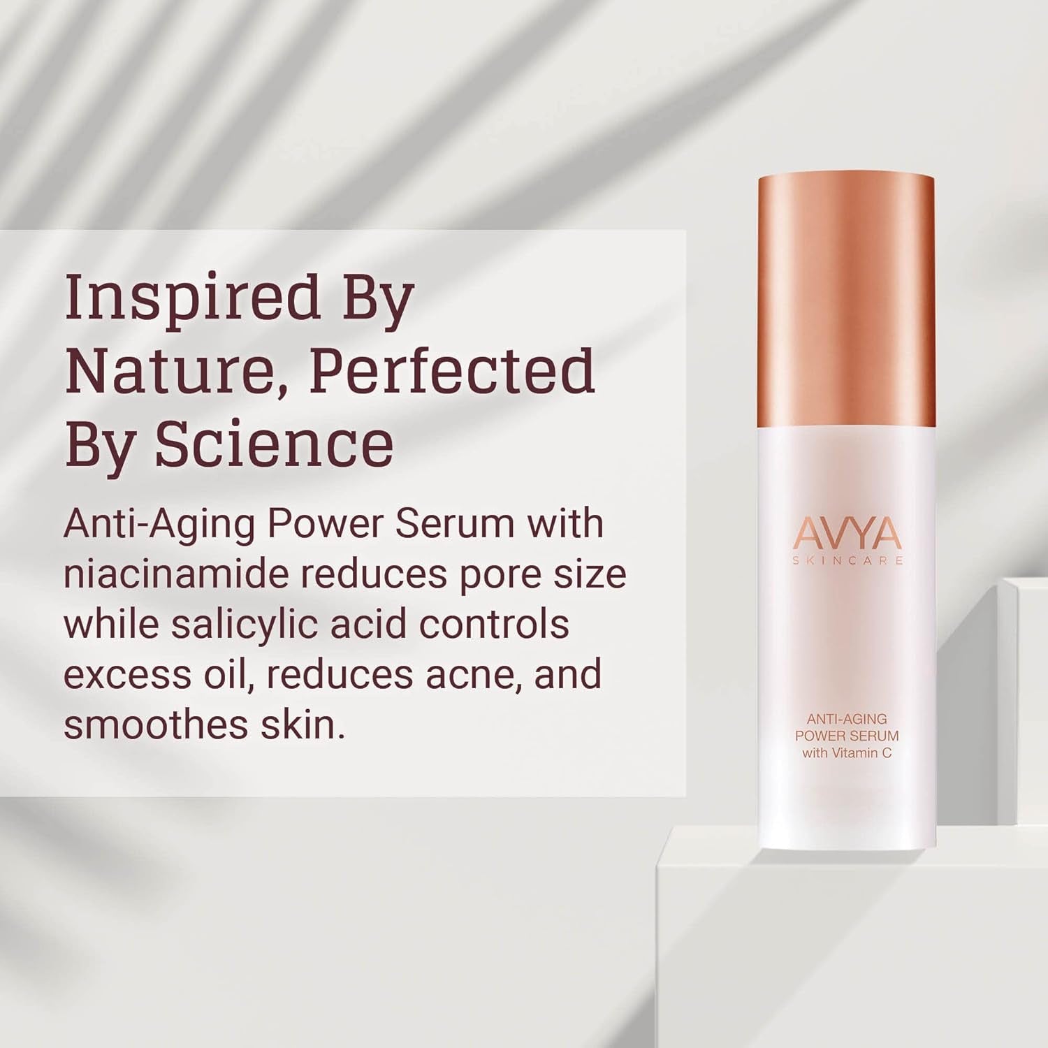 AVYA Skincare Anti-Aging Power Serum with Vitamin C – 30ml | Brightens, Firms & Smooths for Radiant, Youthful Skin