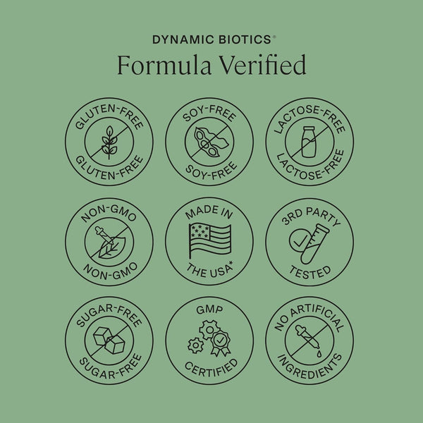 Probiotics 55 Billion CFU - 16 Strains, Prebiotic, Synbiotics Dynamic Biotics - Lactobacillus Acidophilus, Delayed Release, Shelf Stable, Non-Gmo Gluten Free Veggie Capsule