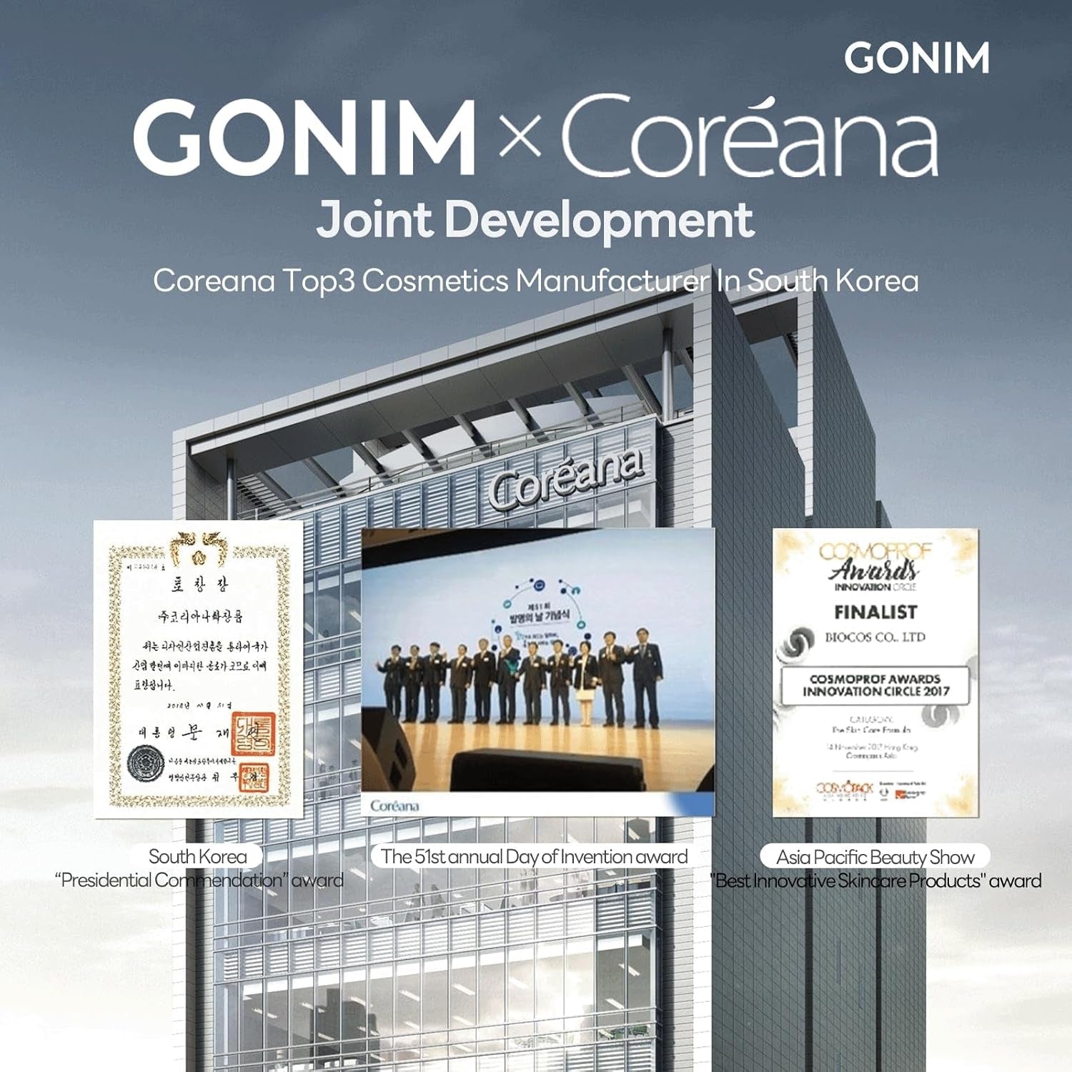 GONIM Hydro Boost Mask – 15 Sheets | 7X Hyaluronic Acid, Collagen & Vitamin C Hydration