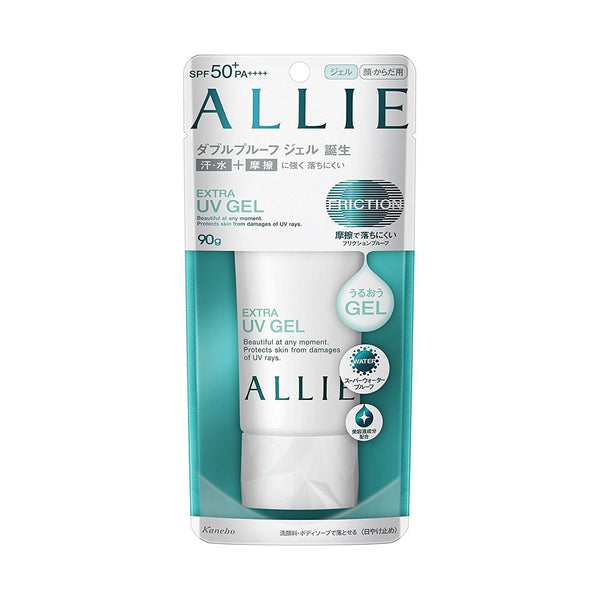 ALLIE Extra UV Gel – 90g | SPF50+ PA++++ Long-Lasting, Water-Resistant Japanese Sunscreen