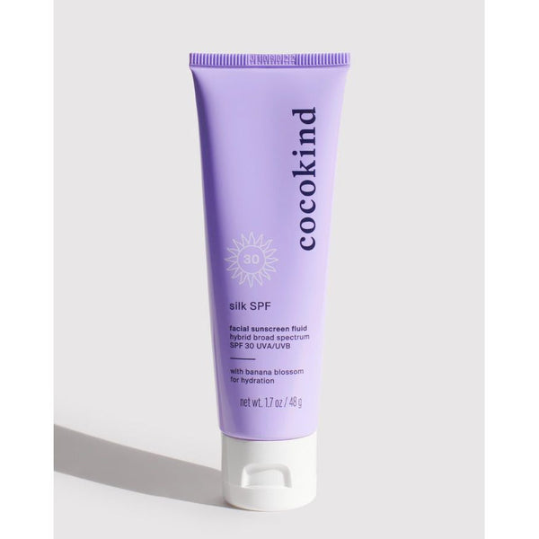 Cocokind Silk SPF 30 | Lightweight Hybrid Mineral & Chemical Sunscreen