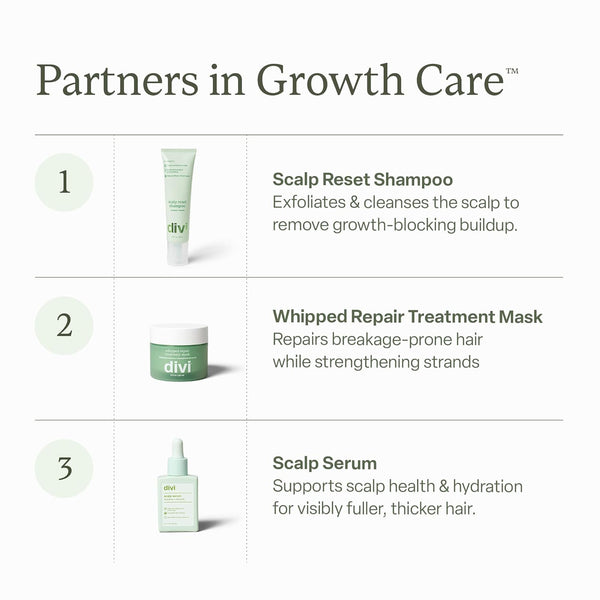 Clarifying Scalp Reset Shampoo, Weekly Deep Cleansing Treatment for Product Buildup and Hard Water