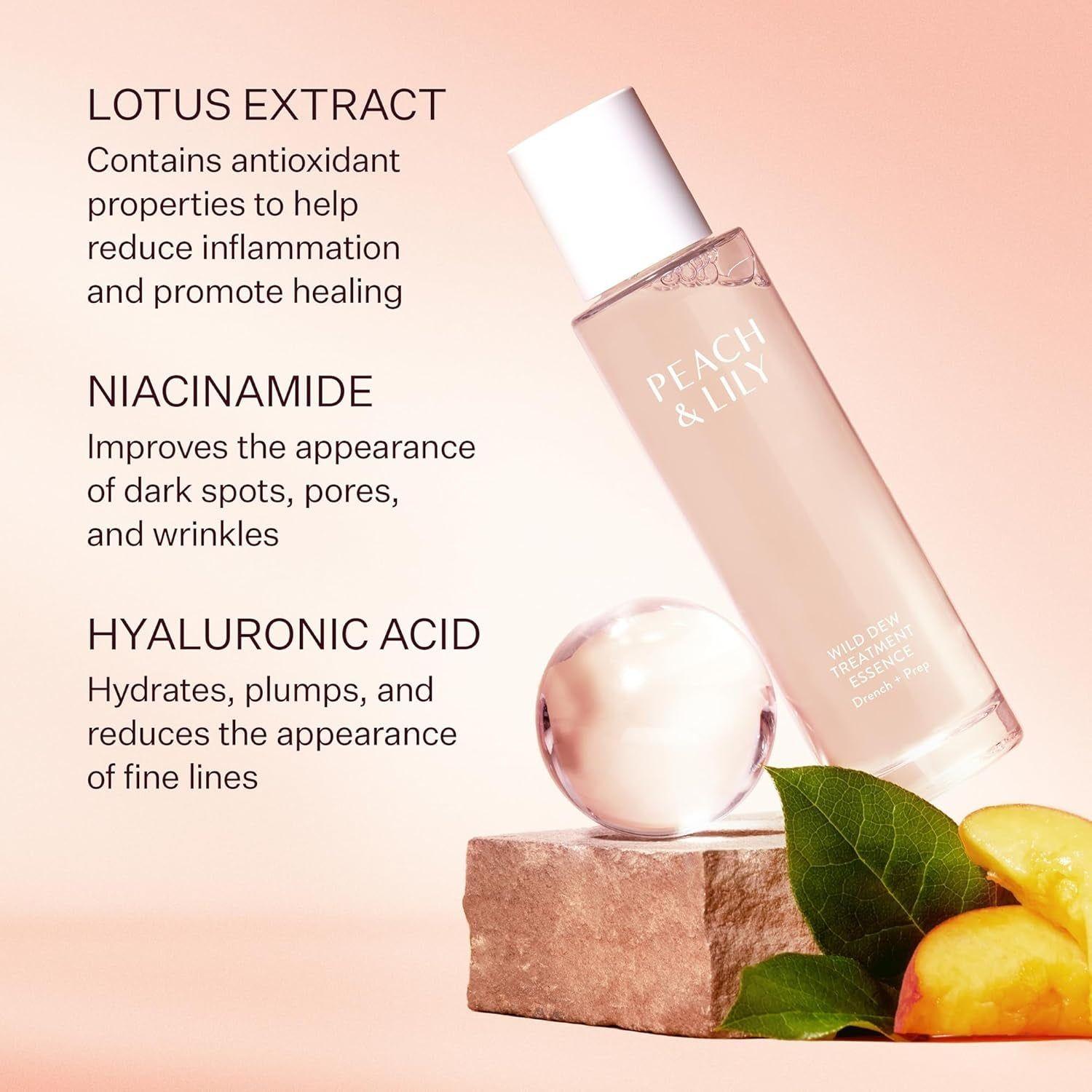 Peach & Lily Wild Dew Treatment Essence – 118ml | Hydrating, Soothing & Firming Essence