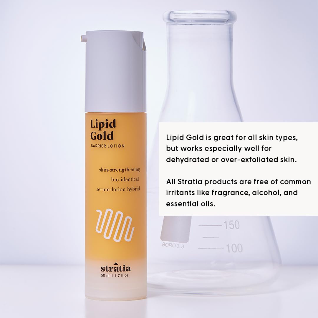 Stratia Lipid Gold Barrier Lotion – 50ml | Strengthens & Restores Skin Barrier
