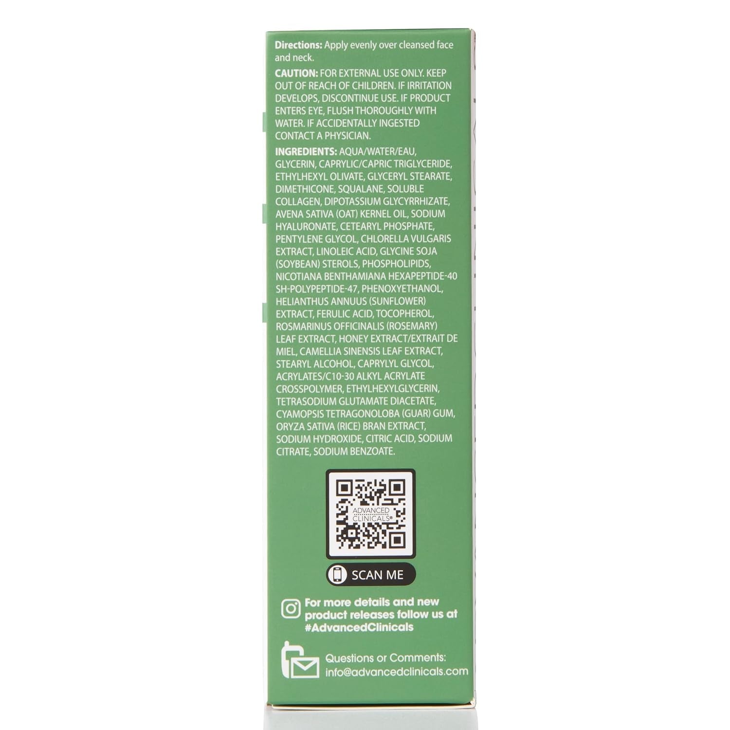 Collagen Serum for Face | Visible anti Aging Collagen Peptide Serum + Hyaluronic Acid Moisturizer Improves Look of Wrinkles, Dry Skin, & Fine Lines, No Added Fragrance, 1.75 Fl Oz