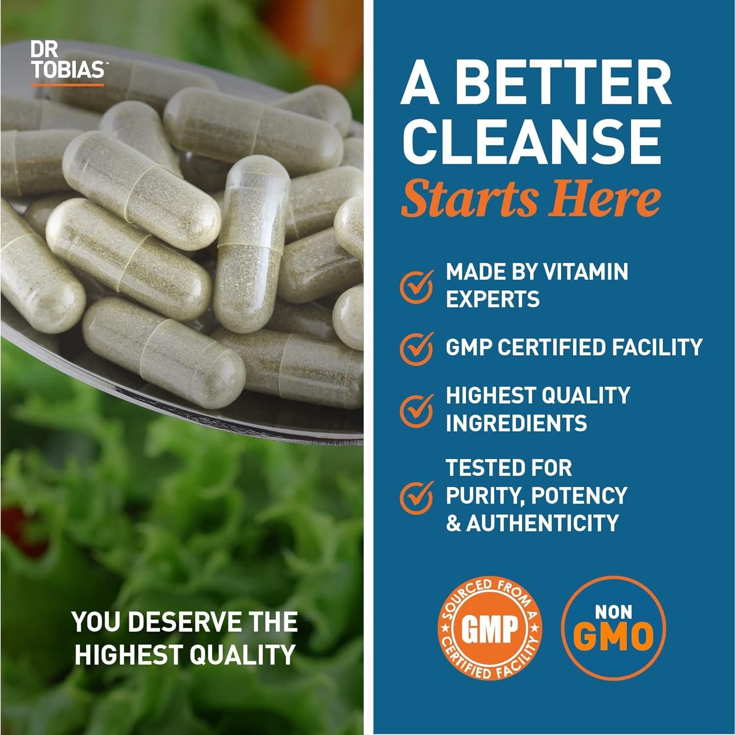 Dr. Tobias Colon 14 Day Cleanse 28 Capsules 1-2 Daily