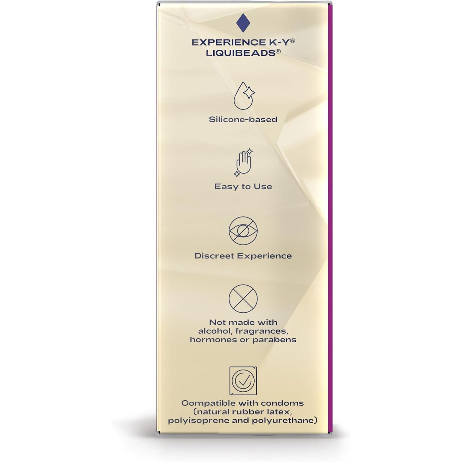 K-Y Liquibeads Vaginal Moisturizer – 6 Ovule Inserts & 6 Disposable Applicators | Long-Lasting Intimate Comfort & Hydration