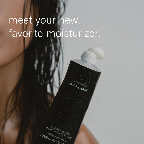 Jack Henry Super Face Cream – 59ml | Plant-Based Anti-Ageing Moisturiser for All Skin Types