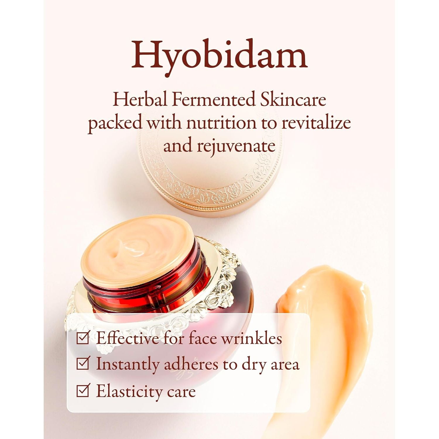 Sooryehan Hyobidam Fermented Eye Cream – 25ml | Hydrating & Firming Eye Care