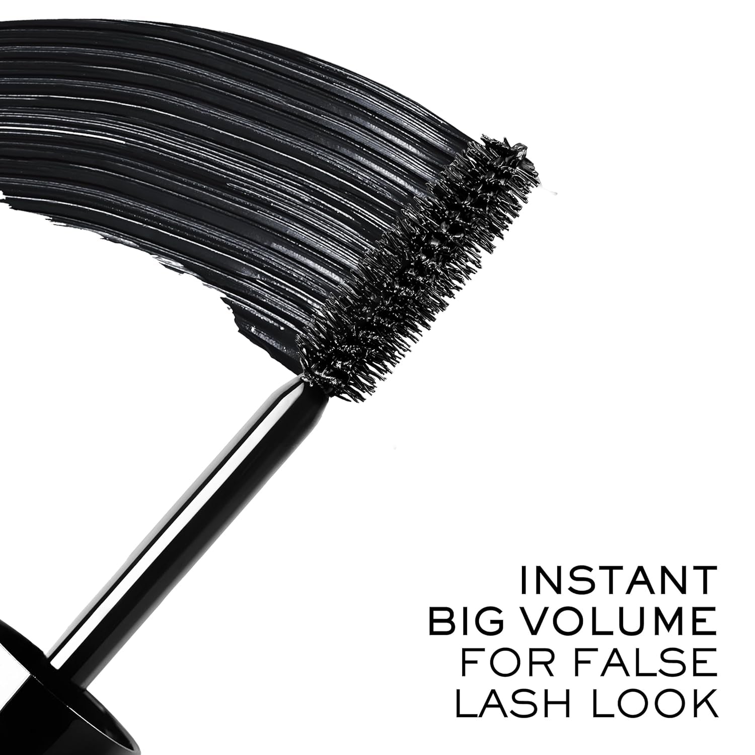 Monsieur Big Volumizing Mascara for up to 12X More Volume & 24H Wear - False Lash Effect - Black