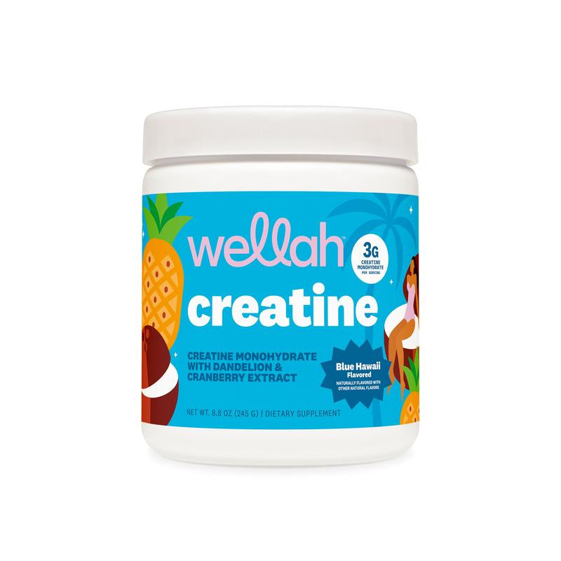 Wellah Creatine | Creatine Monohydrate Supplement for Woman | 3G of Creatine Monohydrate per Serving | 50 Servings | Creatine for Women | Tiktok Shop Deals | Gym Essentials Women | Supplements for Women | Nurse Essentials |