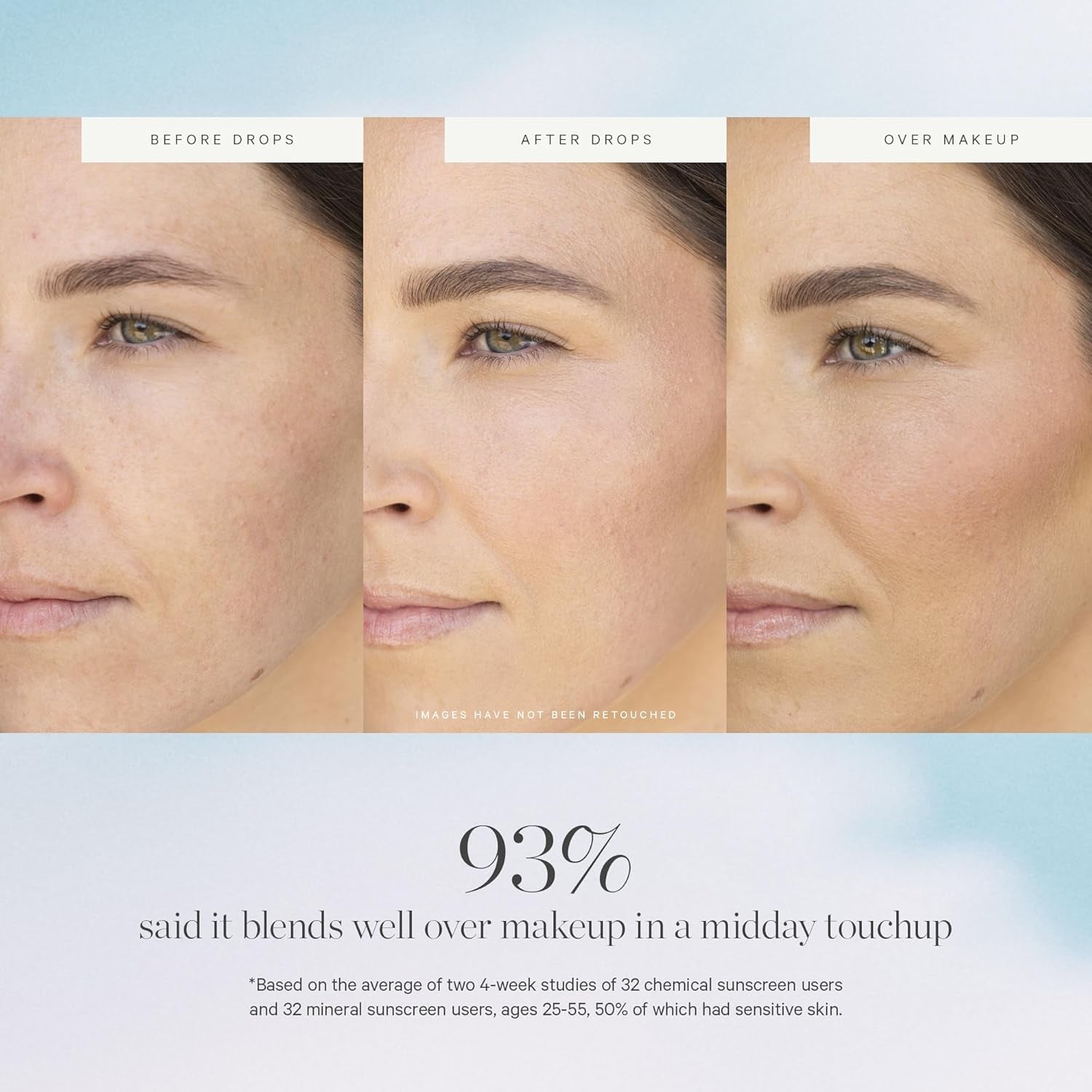 KORA Organics Silky Sun Drops SPF 30 – 30ml | Certified Organic Mineral Face Sunscreen Serum
