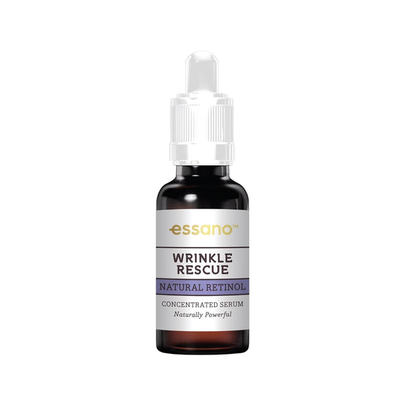 Essano Wrinkle Rescue Natural Retinol Concentrated Serum – 20ml | 1% Bakuchiol for Fine Lines & Sensitive Skin