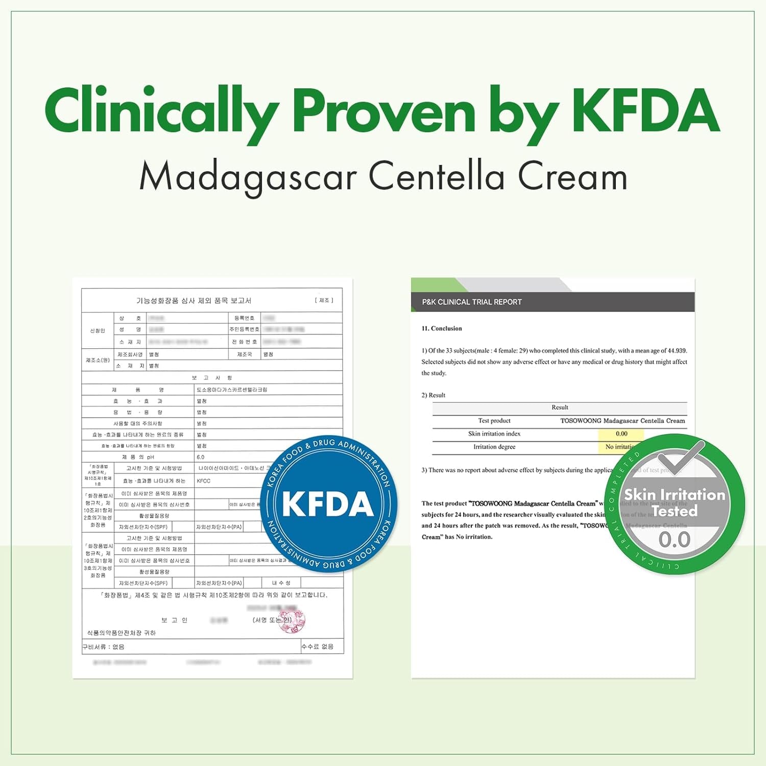Madagascar Centella Cream, 706,580Ppm Madagascar Centella Asiatica, Moisturizer, Rapid Soothing, Deep Hydration with Cica Complex, Skin Barrier Repair, Irritation Relief, 50Ml / 1.69 Fl. Oz.