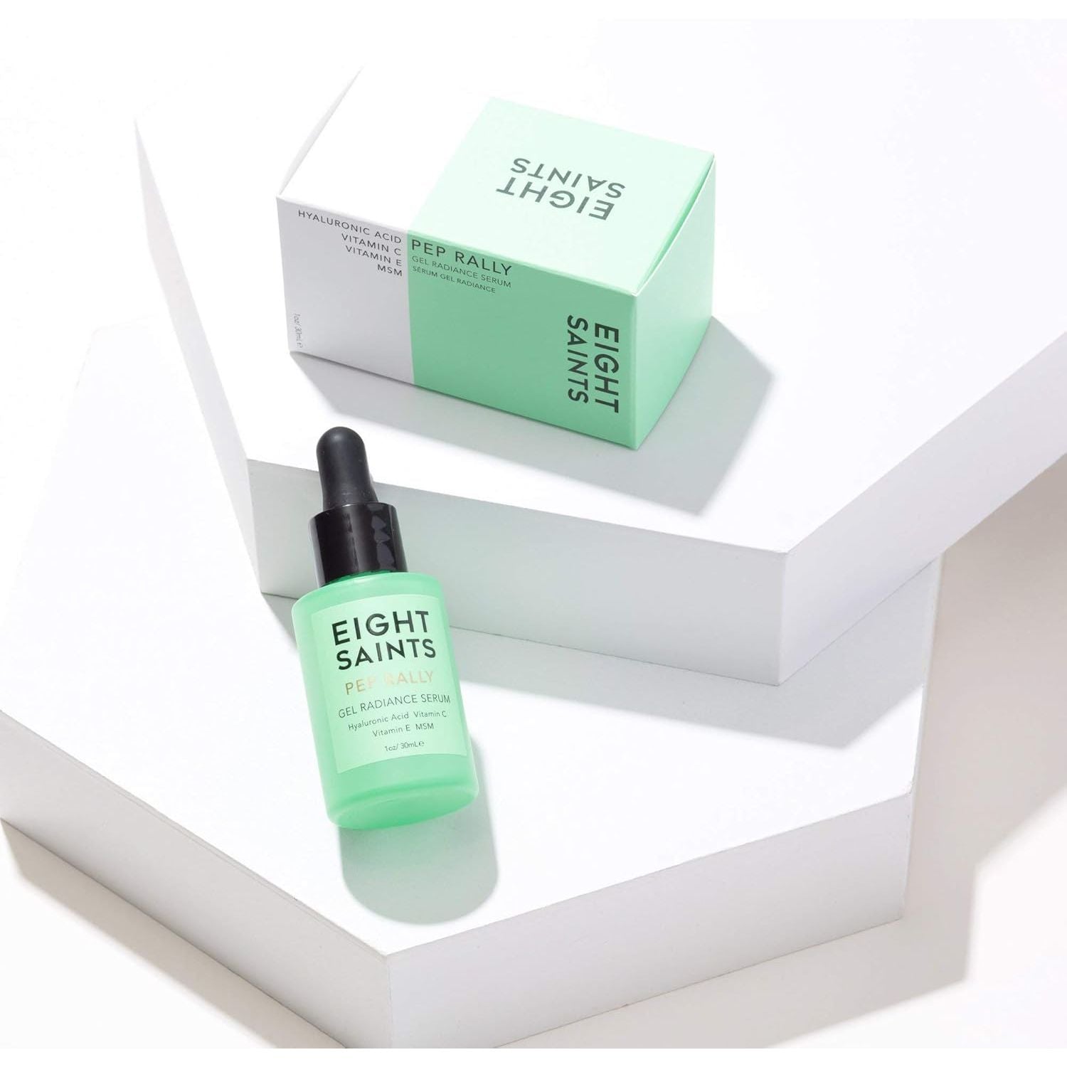 Eight Saints Pep Rally Gel Radiance Serum – 30ml | Brightening & Firming Hyaluronic Acid Serum