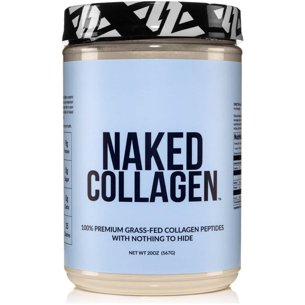 Naked Nutrition Naked Collagen Peptides – 567g | Pure Hydrolyzed Collagen for Skin, Hair, Joints & Workout Recovery