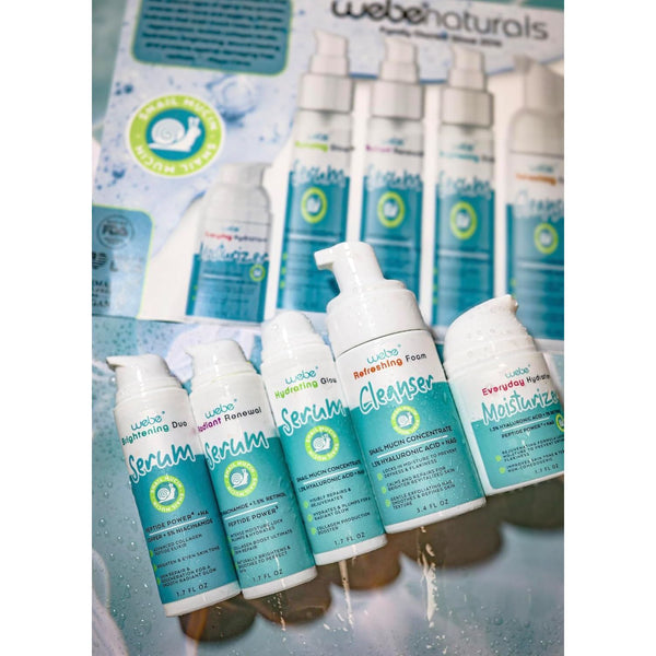 WEBE 92% Snail Mucin Radiant Renewal Serum – 50ml | Multi-Action Anti-Aging & Brightening