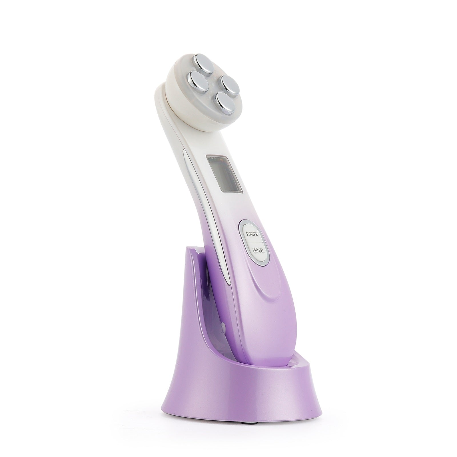 5-in-1 LED Light Therapy Facial Device – USB Rechargeable Skin Rejuvenation & Firming Beauty Tool for Wrinkles, Acne & Pigmentation